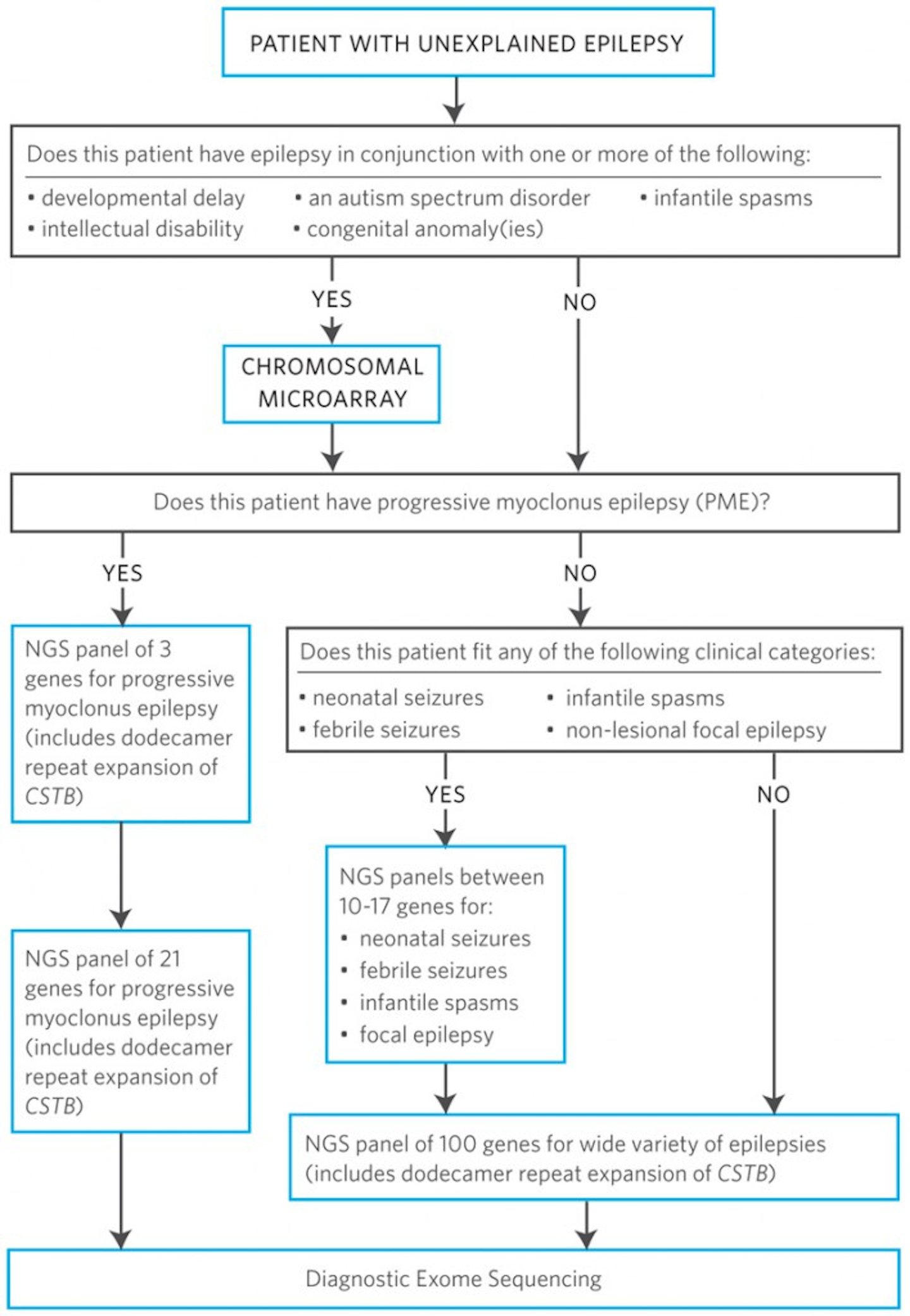 Improving the molecular diagnosis and treatment of epilepsy with