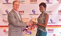 HACT caregiver Philisiwe Magoso tending to a patient in the Respite Unit. HACT caregiver Philisiwe Magoso tending to a patient in the Respite Unit.