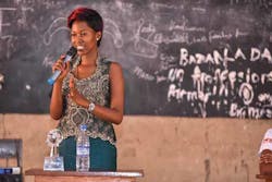 2017 CARES award winner, Evah Namakula. 2017 CARES award winner, Evah Namakula.