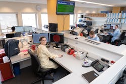 Microbiology Technologists performing digital plate reading Microbiology Technologists performing digital plate reading