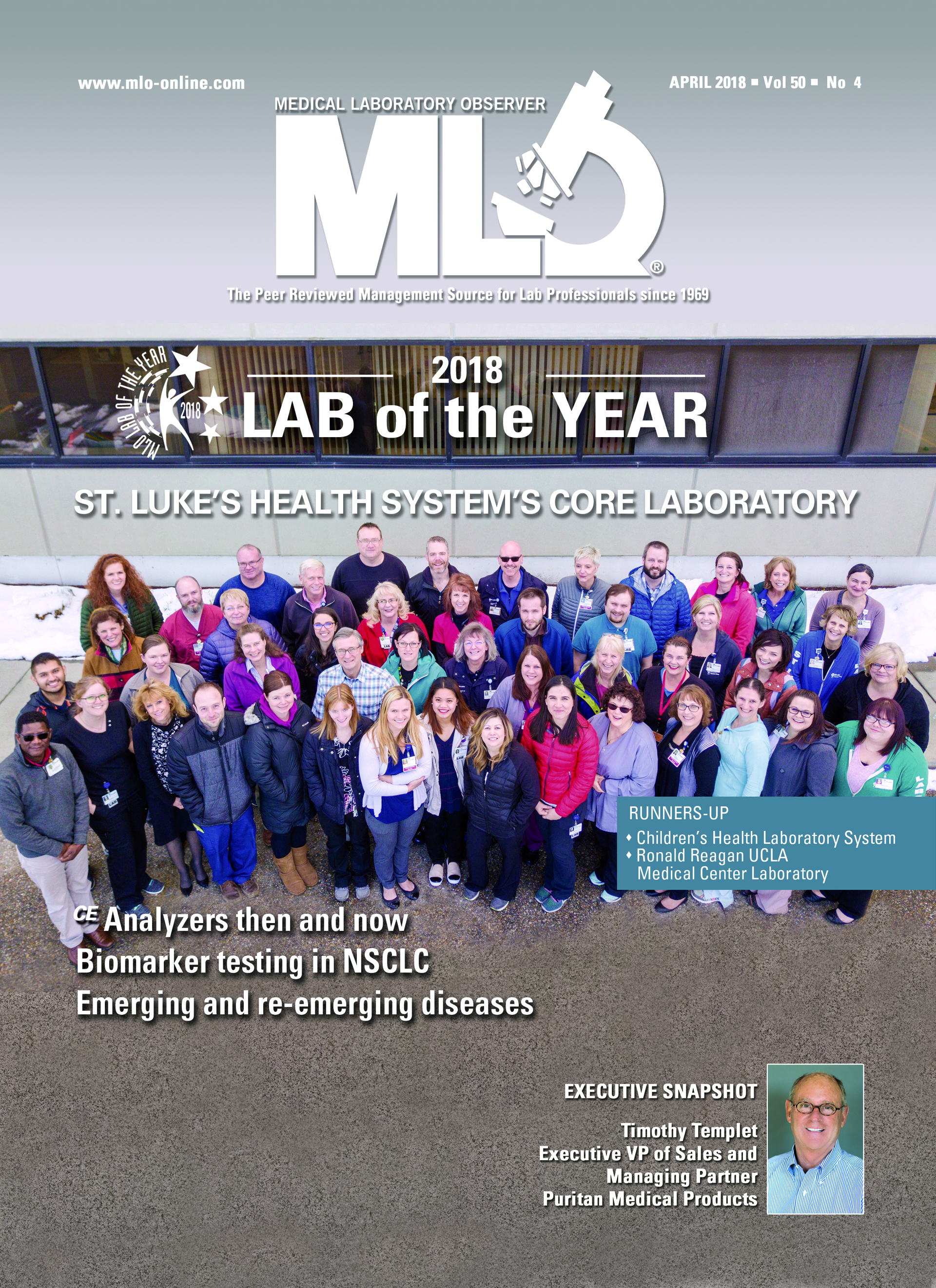 April 2018 cover image