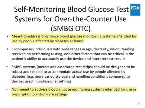 Figure 3. Self-Monitoring Blood Glucose Test Systems for Over-the-Counter Use