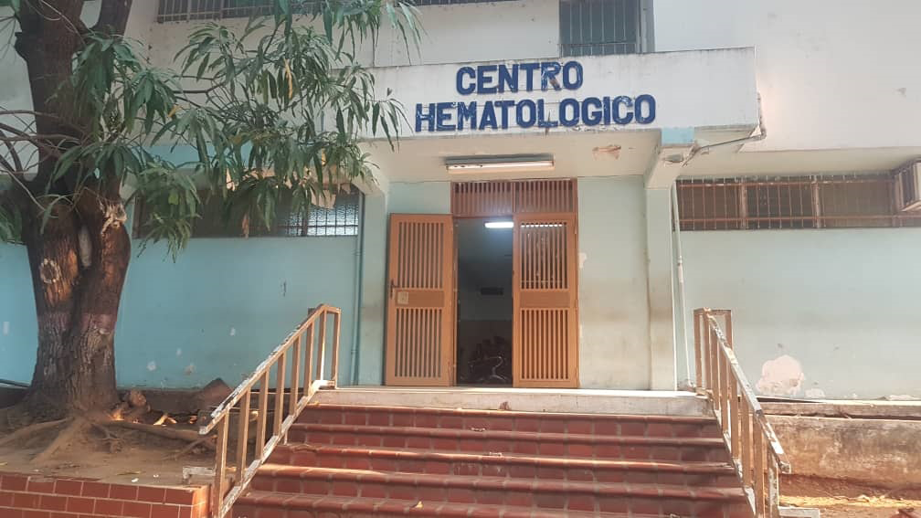 Entrance of oncology clinic