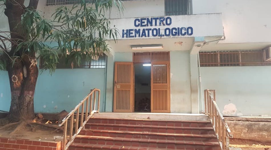 Entrance of oncology clinic