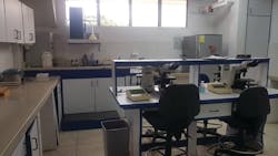 Laboratory of oncology clinic