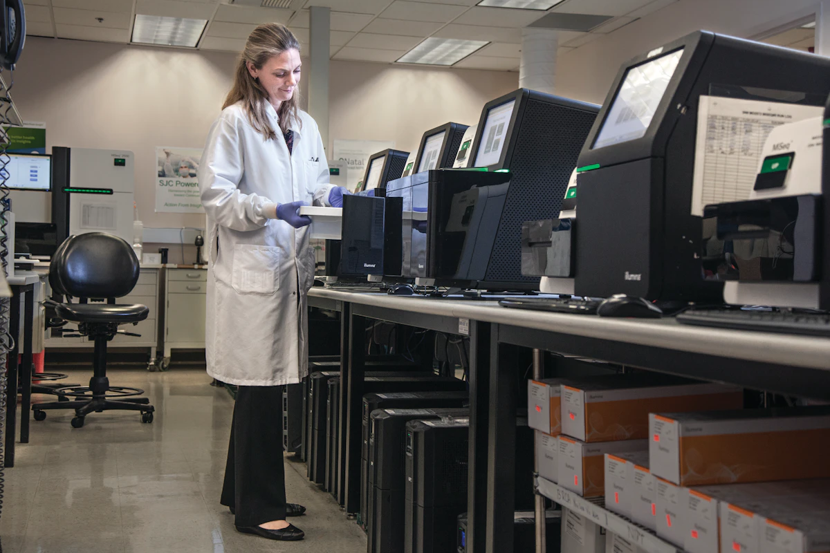 The solid on liquid biopsy Medical Laboratory Observer