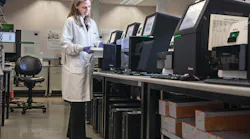 Laboratorian conducting NGS at Quest Diagnostics Nichols Institute at San Juan Capistrano, CA. Image courtesy of Quest Diagnostics.