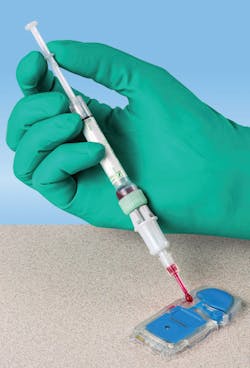 Monovette Poc On Blue Monovette Poc On Blue