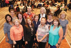 CPP diplomates at the CPOCT Division & Awards Meeting, Tuesday, August 6, 2019, at the 2019 American Association for Clinical Chemistry (AACC) Annual Scientific Meeting & Clinical Lab Expo (Anaheim, CA); from left to right: Jane Tansiongco, Christa Williams, Peggy Mann, Debra Petracco, Lilah Evans, Richard Lambert, Rita Khoury, Gayle Roca, Leh Chang, Darlene Paskovics, Sheryl Lynn Brooks and Linda Kuhn. CPP diplomates at the CPOCT Division & Awards Meeting, Tuesday, August 6, 2019, at the 2019 American Association for Clinical Chemistry (AACC) Annual Scientific Meeting & Clinical Lab Expo (Anaheim, CA); from left to right: Jane Tansiongco, Christa Williams, Peggy Mann, Debra Petracco, Lilah Evans, Richard Lambert, Rita Khoury, Gayle Roca, Leh Chang, Darlene Paskovics, Sheryl Lynn Brooks and Linda Kuhn.