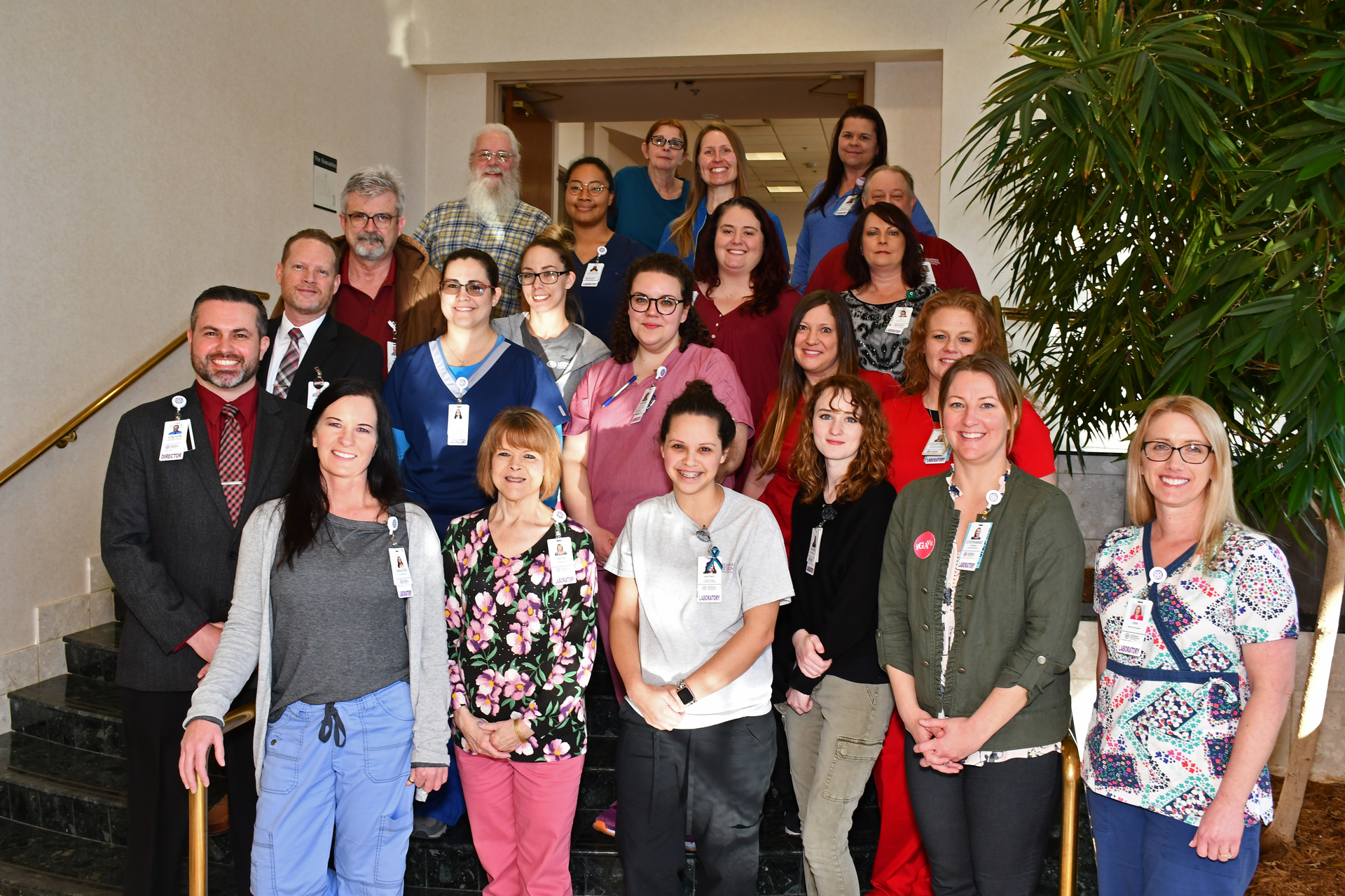 Laboratory staff at Norman Regional Hospital