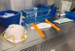 A new protocol that uses aerosolized hydrogen peroxide to decontaminate N95 respirators. It inactivates viruses without indication that it impairs mask fit. A new protocol that uses aerosolized hydrogen peroxide to decontaminate N95 respirators. It inactivates viruses without indication that it impairs mask fit.