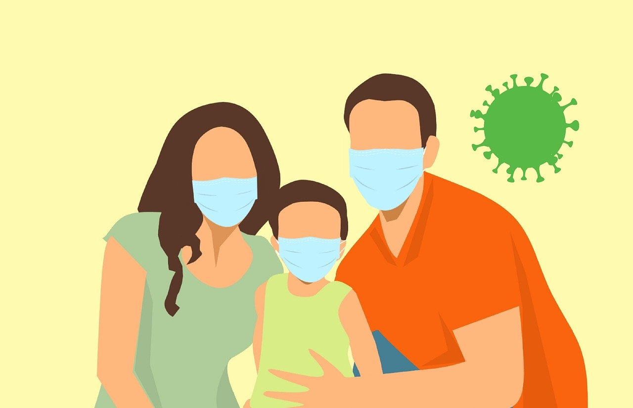 Pixabay Family With Masks Virus 4976408 1280 5f0db457bb553