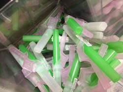 Green Tubes By Marisa L Williams
