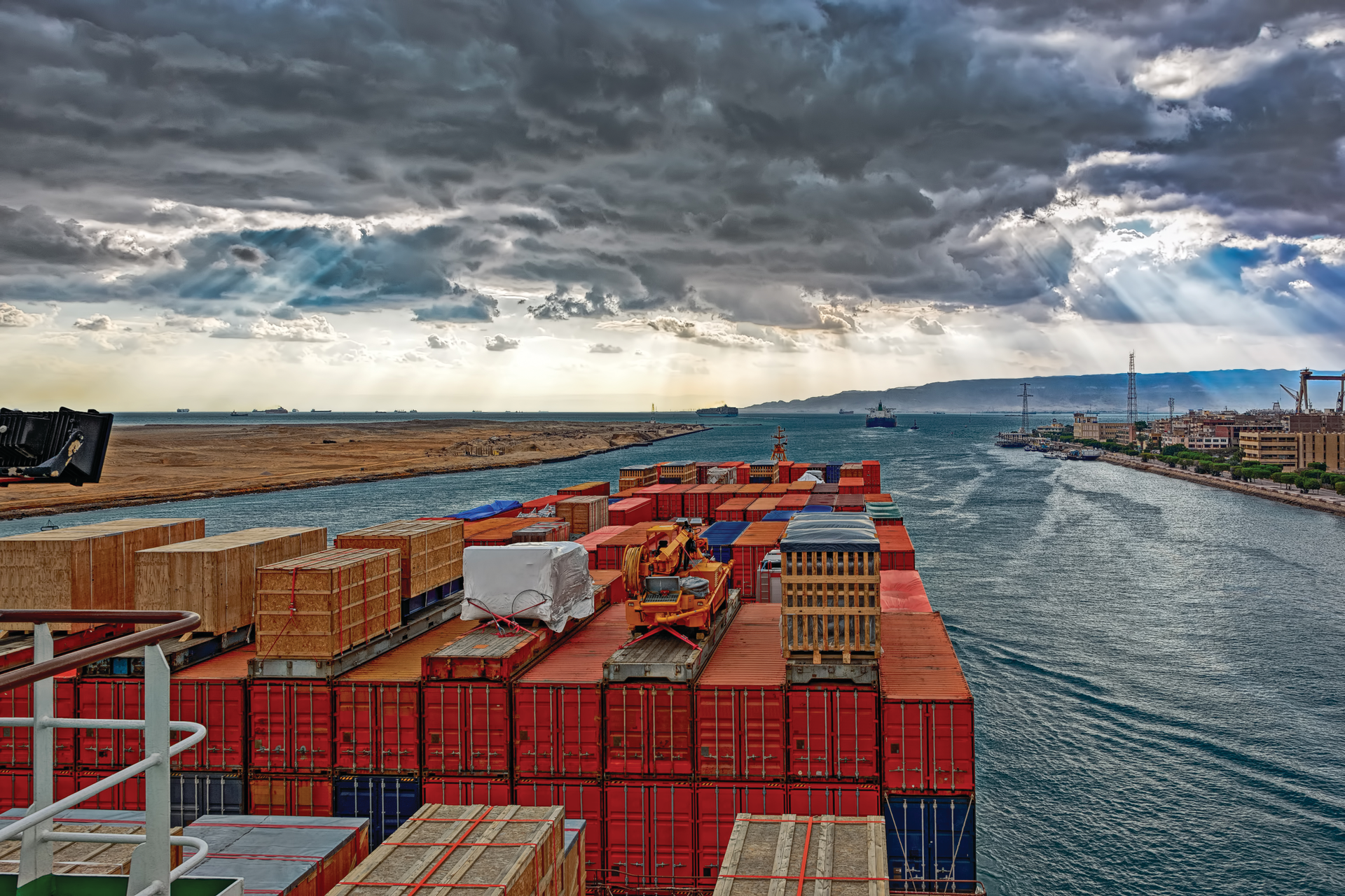 A ship stuck in the Suez Canal has created international shipping delays, including for lab supplies.