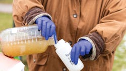 MTU water sample photo courtesy of MTU MTU water sample photo courtesy of MTU