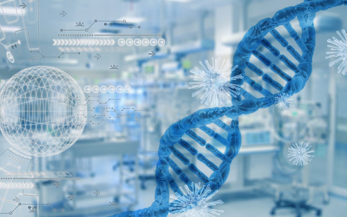 Molecular Genetic Image By Pixxl Teufel From Pixabay