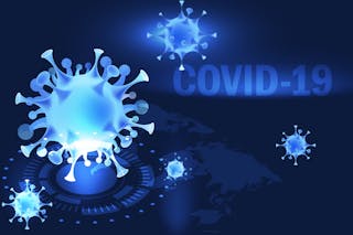 Covid Global Blue Image By Dung Tran From Pixabay