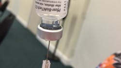 Pfizer Vial Upsidedown On Needle By Marisa L Williams 6130ca491edc3 Pfizer Vial Upsidedown On Needle By Marisa L Williams 6130ca491edc3