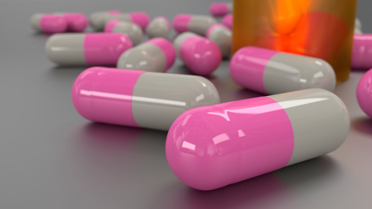 Antibiotic Pink Pill Image By Phoenix Locklear From Pixabay
