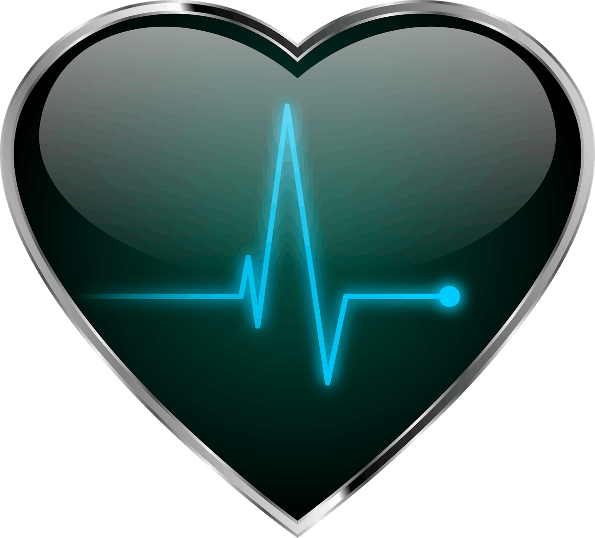 Heart Cardio Blue Image By Peter Lomas From Pixabay