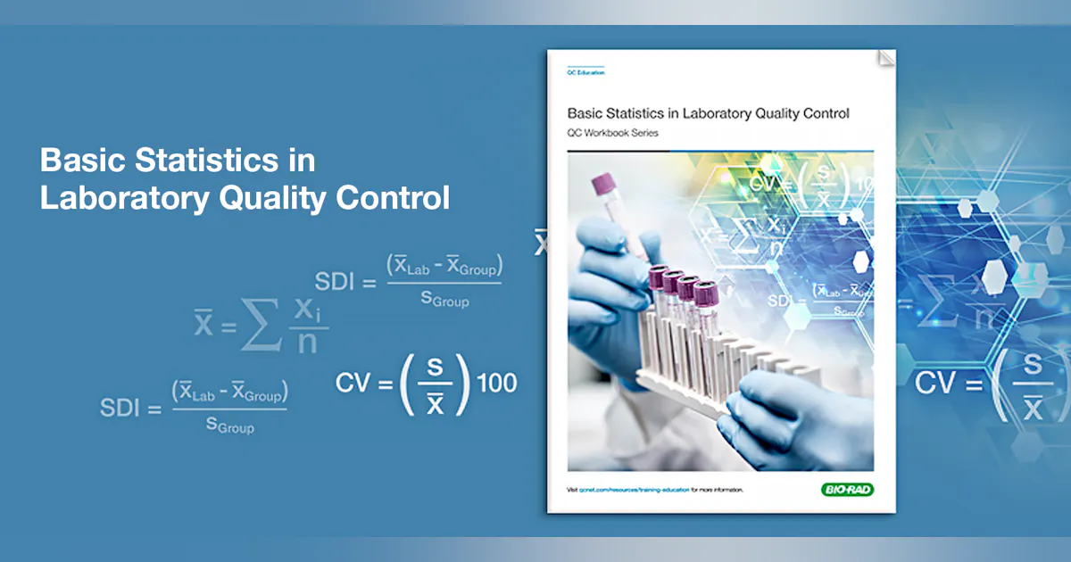 Bio-Rad introduces new educational quality control (QC) workbook series ...