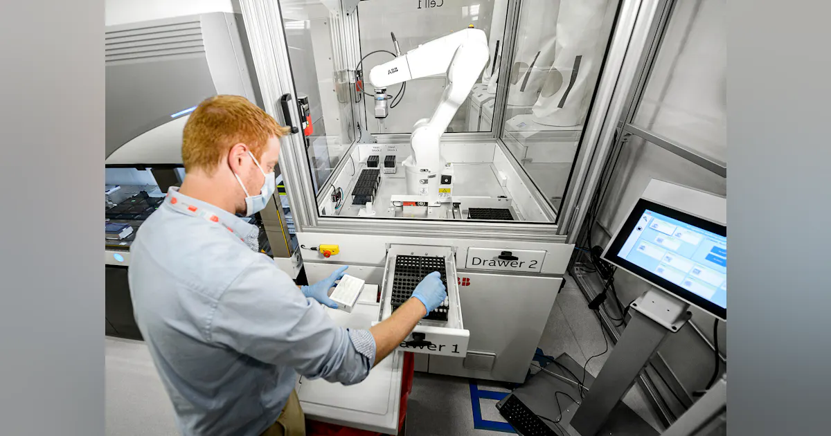 ABB robots help tackle COVID by automating neutralizing antibody test ...