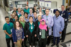 North Kansas City Hospital Laboratory team. North Kansas City Hospital Laboratory team.