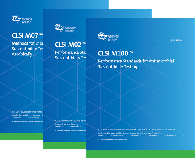 The Clinical and Laboratory Standards Institute announces the publication of new antimicrobial