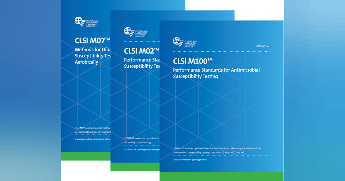 The Clinical and Laboratory Standards Institute announces the