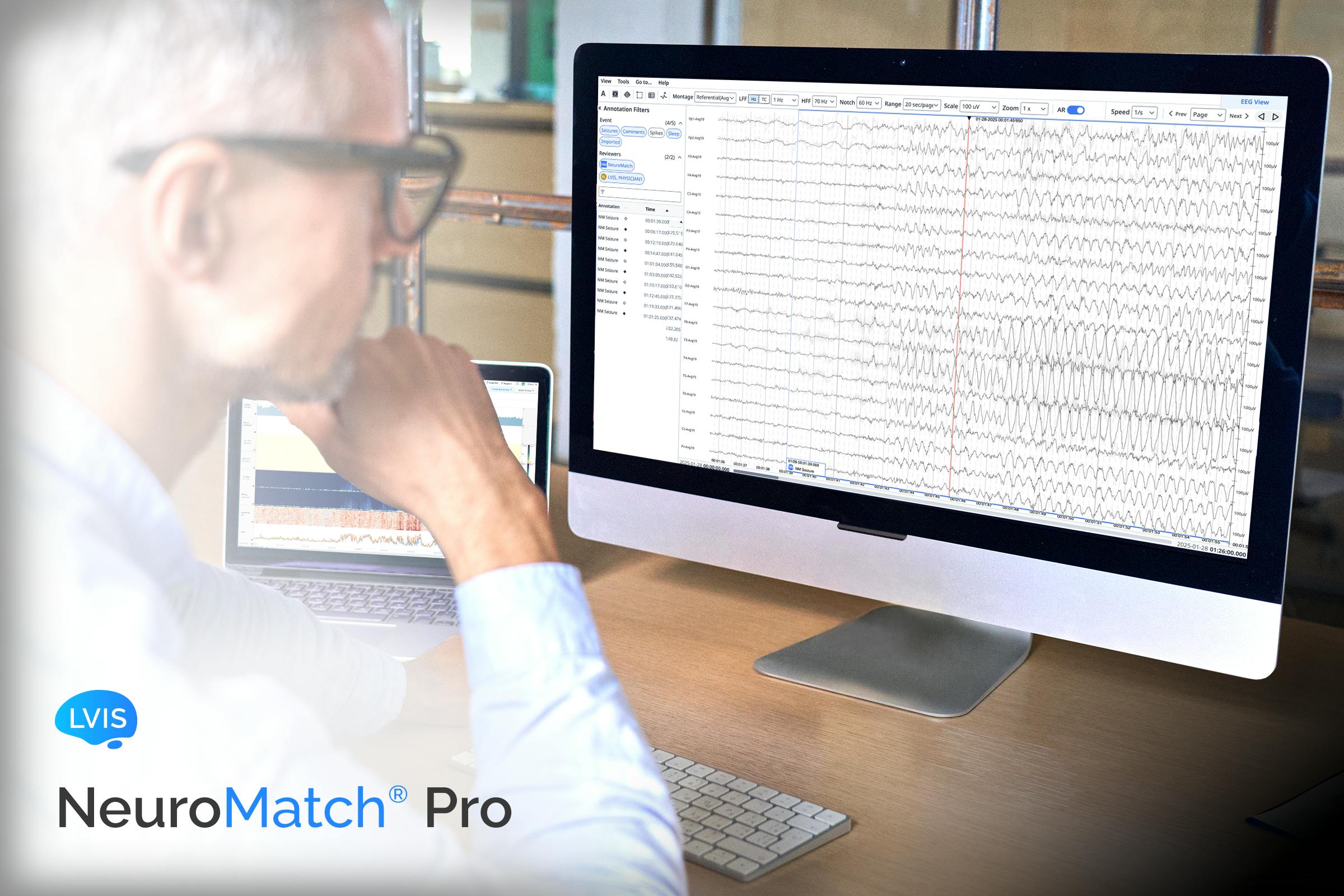 NeuroMatch Pro dashboard display.