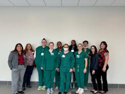 Mohawk Valley Health System Laboratory phlebotomy staff. Mohawk Valley Health System Laboratory phlebotomy staff.