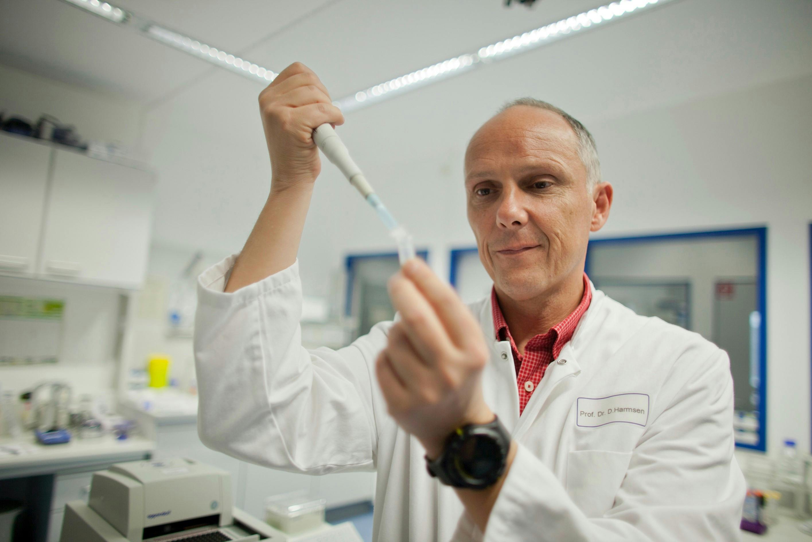 Professor Dag Harmsen, Managing Director of Ridom GmbH. Courtesy of Bruker Corporation.