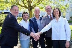 French TBI: Pictured (from left to right): Vincent Sapin, Bruno Pereira, Jeannot Schmidt, Damien Bouvier, Charlotte Oris. French TBI: Pictured (from left to right): Vincent Sapin, Bruno Pereira, Jeannot Schmidt, Damien Bouvier, Charlotte Oris.
