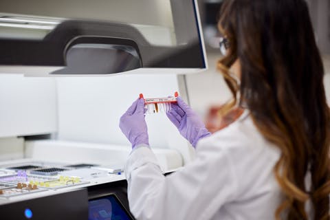 Oncomine Dx Express Test on the Ion Torrent Genexus Dx Integrated Sequencer generates results in as little as 24 hours to support timely therapy decisions.