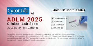 CytoChip showcasing CLIA-Waived CitoCBC and debuting new