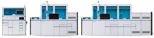 The cobas Respiratory 4-flex is used with the cobas 5800, 6800 and 8800 systems.