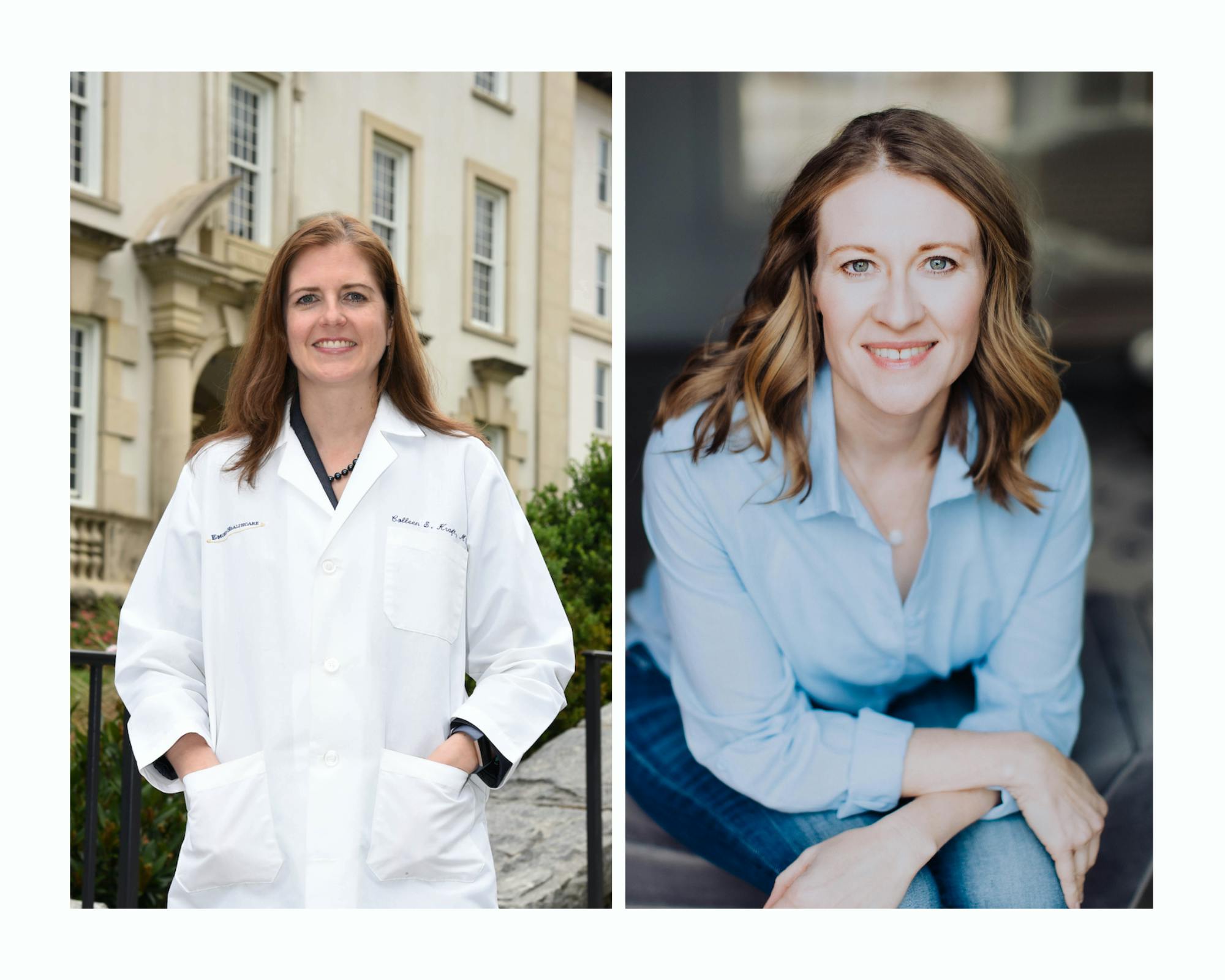 NETEC Laboratory Workgroup co-chairs Vicki Herrera, MS (left) and Dr. Colleen Kraft, MD (right).