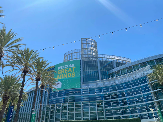 Anaheim Convention Center exterior.